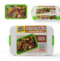 Construction Zone Sensory Bin