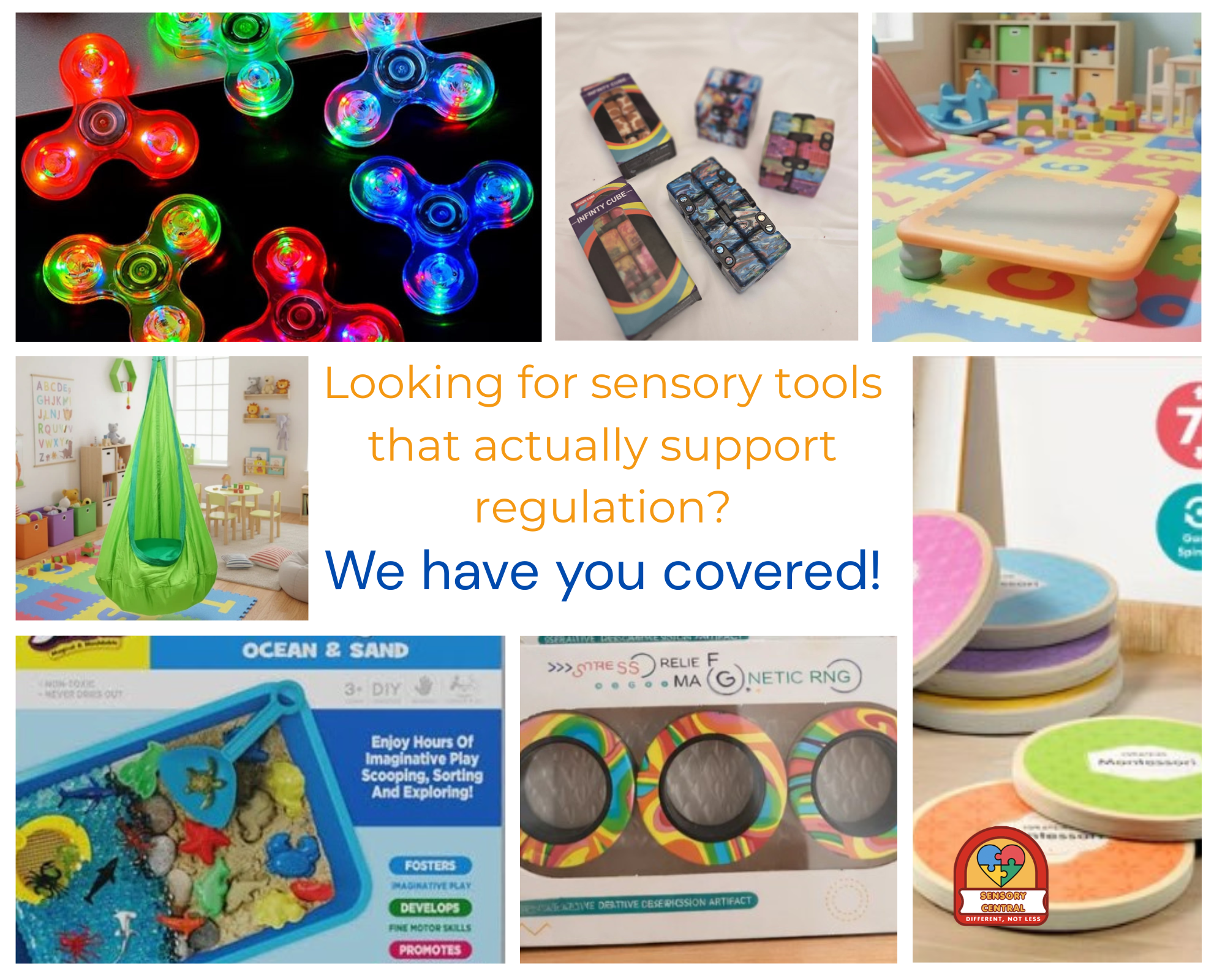 Load video: Sensory tools for calm environments